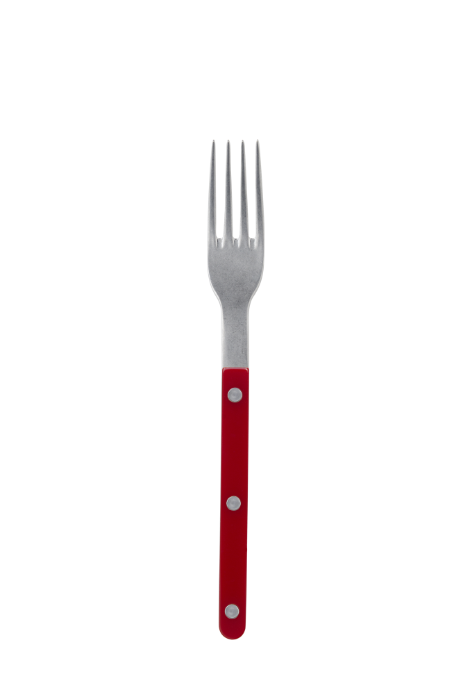Sabre Bistrot Vintage Burgundy Dinner Fork Gracious Style